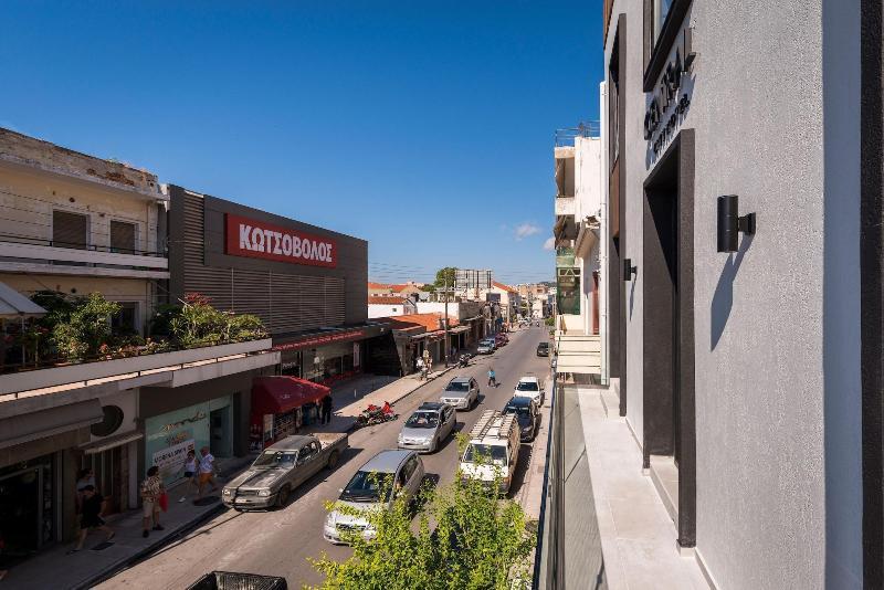 Central City Hotel Hriszí Aktí Haniá Kültér fotó