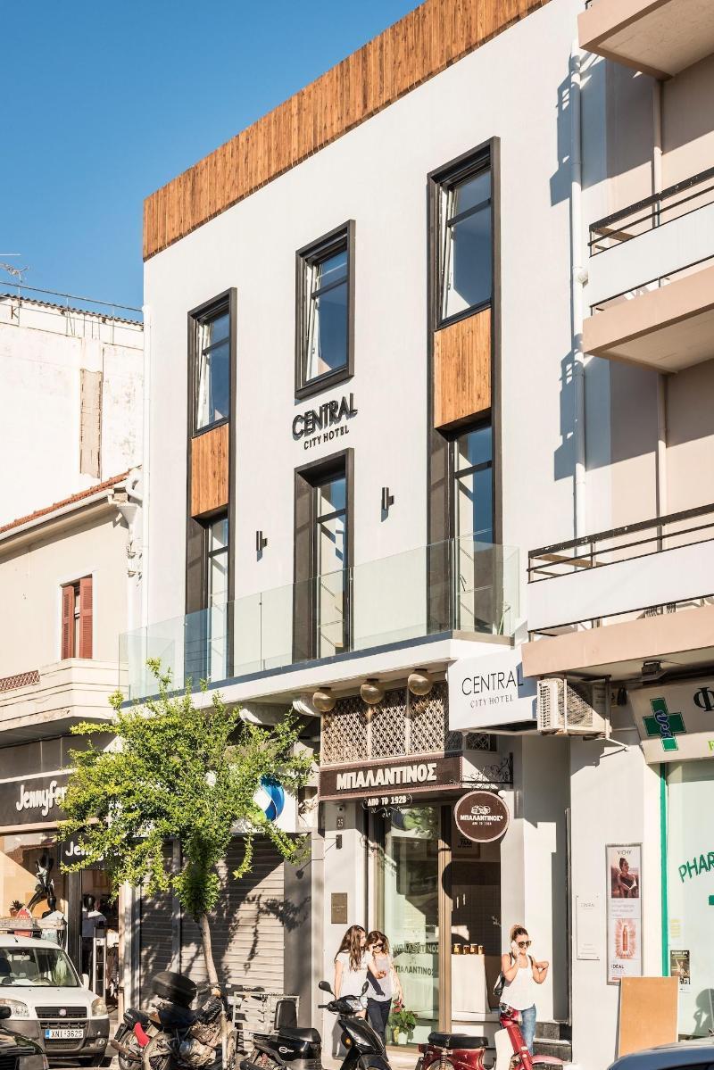 Central City Hotel Hriszí Aktí Haniá Kültér fotó